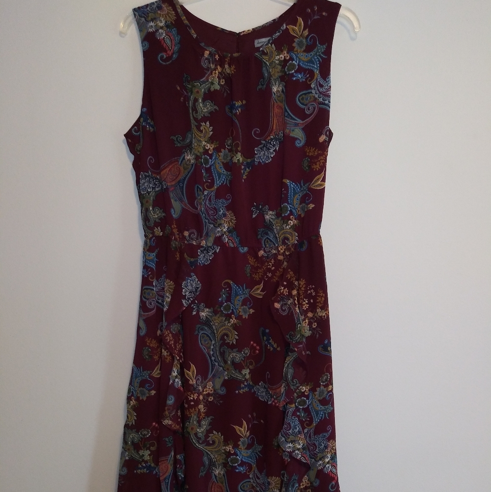 Danny & Nicole Floral Flare Dress